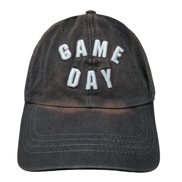Game Day Bring It Slideback Hat Blue OSFM Adjustable Embroidered State Of Mine - Picture 1 of 8